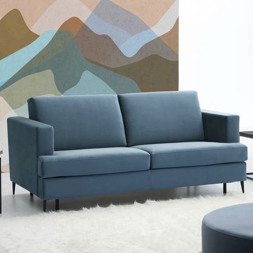 Divano letto - JANN - TM Leader Contract - contemporaneo / in acciaio / grigio