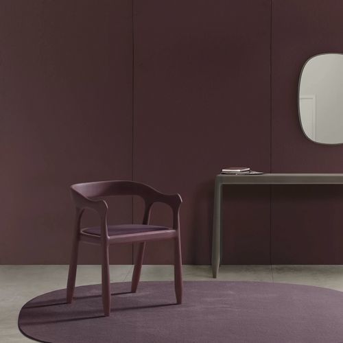Sedia contemporanea - NAGANO - TM Leader Contract - da interno / in tessuto / con supporto in legno