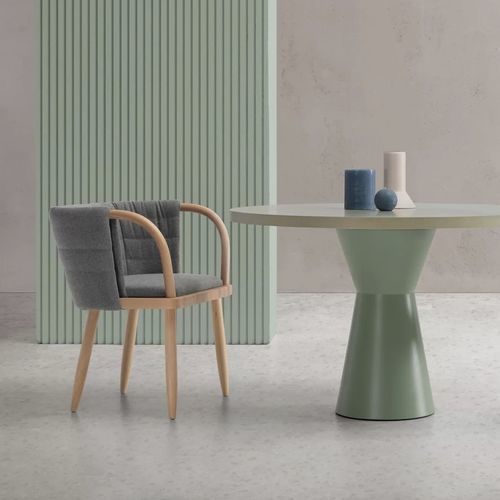 Sedia contemporanea - ARYA - TM Leader Contract - da interno / in legno / in tessuto