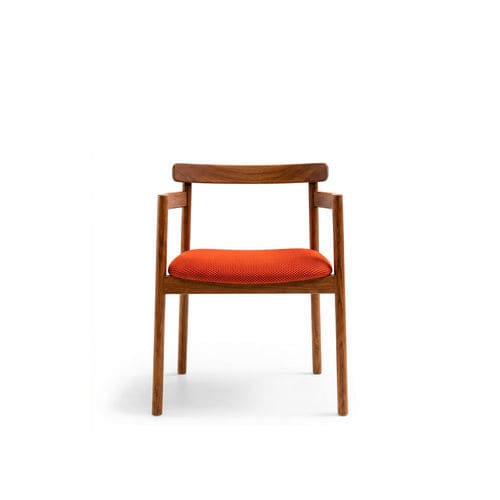 Sedia da esterno - LIGNE - TM Leader Contract - contemporanea / in tessuto / in iroko