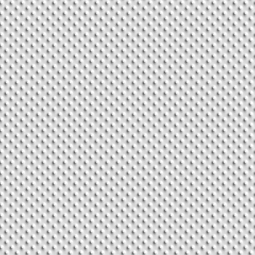 Carta da parati contemporanea - Dot Relief I - SPAGHETTIWALL - a motivi / a effetto dimensionale / bianca