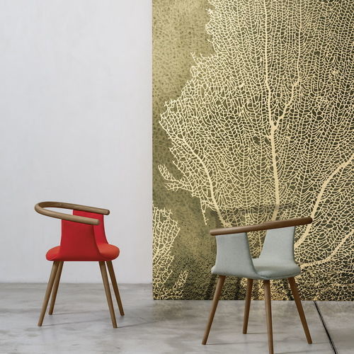 Carta da parati contemporanea - Coral Trees - SPAGHETTIWALL - in fibra di cellulosa / in tessuto non tessuto / con motivi naturali