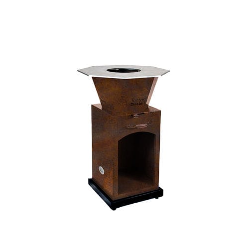 Braciere da giardino a legna - Léon 700 - FBC-TONTON GLOUTON - a carbonella / in corten / altre forme