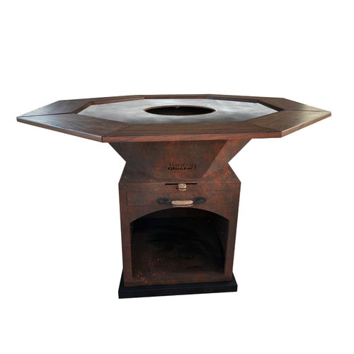 Braciere da giardino a legna - Fernand 1200 - FBC-TONTON GLOUTON - a carbonella / in corten / altre forme