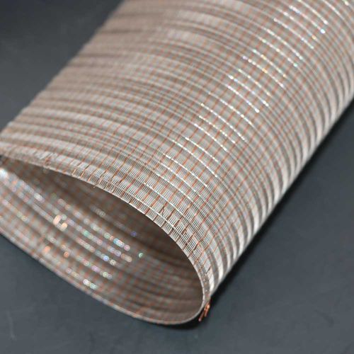Tela metallica in acciaio inossidabile - QKDB-313 - HEBEI JOINWIN ARCHITECTURAL DESIGN CO.,LTD - in bronzo / in rame / per interni