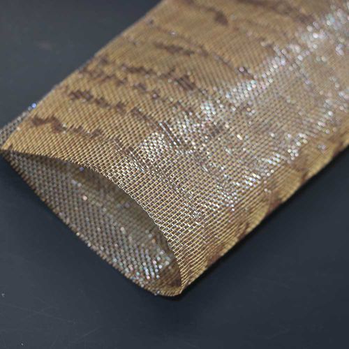 Tela metallica in acciaio inossidabile - QKTH2-22 - HEBEI JOINWIN ARCHITECTURAL DESIGN CO.,LTD - in bronzo / in rame / per interni