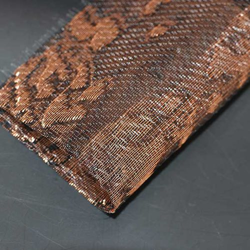 Tela metallica in acciaio inossidabile - QKTH-10 - HEBEI JOINWIN ARCHITECTURAL DESIGN CO.,LTD - in bronzo / in rame / per interni