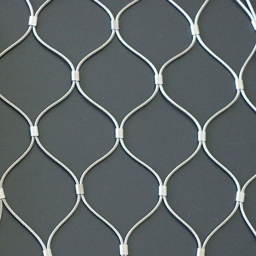Maglia metallica in acciaio inossidabile - QKSSRM-02 - HEBEI JOINWIN ARCHITECTURAL DESIGN CO.,LTD - per parapetto / per recinzione / per facciata ventilata