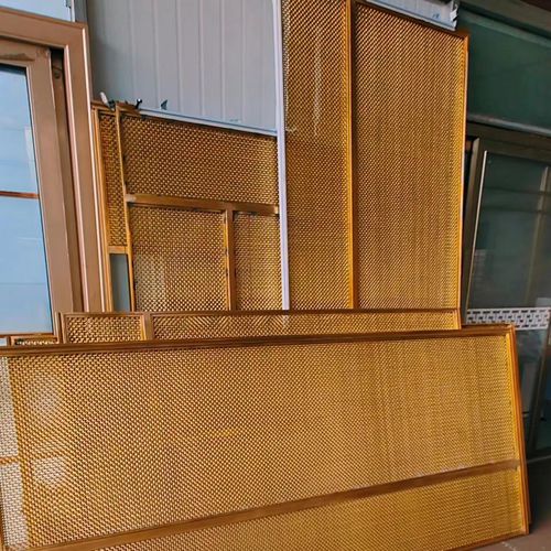 Maglia metallica in acciaio inossidabile - QKCWM-06 - HEBEI JOINWIN ARCHITECTURAL DESIGN CO.,LTD - in ottone / in rame / in alluminio