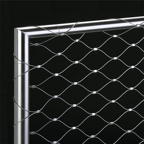 Maglia metallica in acciaio inossidabile - QKSSRM-02 - HEBEI JOINWIN ARCHITECTURAL DESIGN CO.,LTD - per parapetto / per recinzione / per facciata ventilata