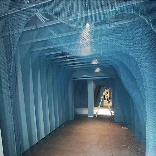 Tenda in maglia metallica - QKMCD-09 - HEBEI JOINWIN ARCHITECTURAL DESIGN CO.,LTD - a tinta unita / in alluminio / in rame