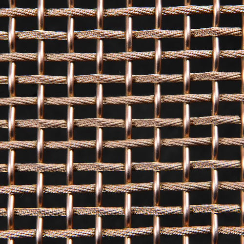 Tela metallica in ottone - QKWWD-09 - HEBEI JOINWIN ARCHITECTURAL DESIGN CO.,LTD - in rame / per soffitto / per interni
