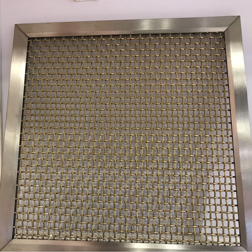 Tela metallica in ottone - QKWWD-09 - HEBEI JOINWIN ARCHITECTURAL DESIGN CO.,LTD - in rame / per soffitto / per interni