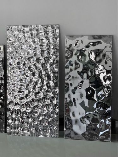 Lamiera metallica decorativa - HEBEI JOINWIN ARCHITECTURAL DESIGN CO.,LTD - in acciaio inossidabile / 3D / levigata