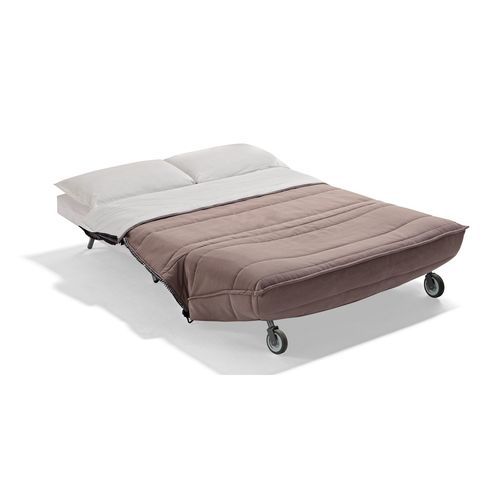 Divano letto - Roller - MARIANO FARRUGIA - contemporaneo / in tessuto / con rotelle