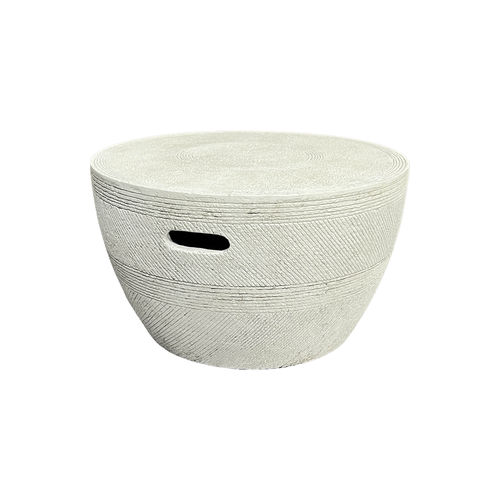 Tavolino basso contemporaneo - RT-0001 - Guangdong Ronglin New Material technology .Co.,Ltd - in calcestruzzo / in CCV / con supporto in calcestruzzo