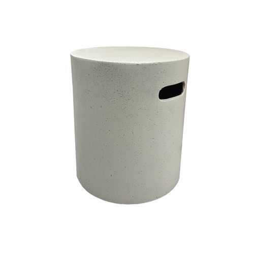 Tavolino basso contemporaneo - RS-0002 - Guangdong Ronglin New Material technology .Co.,Ltd - in calcestruzzo / con supporto in calcestruzzo / rotondo