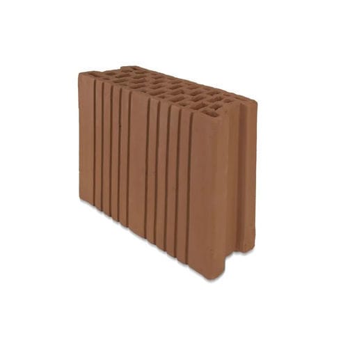 Mattone per muratura - Terraforma 5 DF - Ziegelei Götz - forato / a rilievo / color terracotta