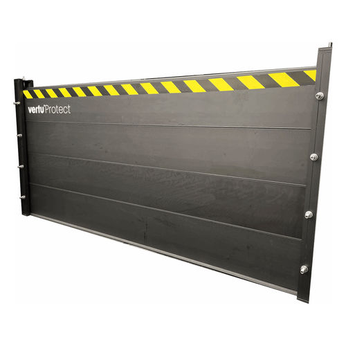 Barriera antiallagamento - Vertu-Protect - fissa / in acciaio / in alluminio