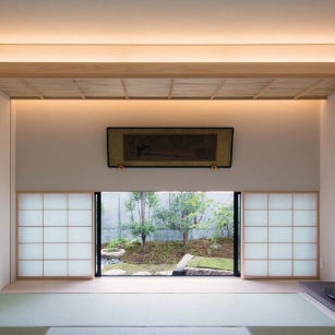 Controsoffitto in bambù - B Series - TAKEROKU Co.,Ltd - a doghe / decorativo / beige