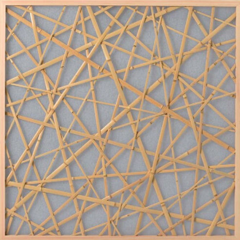 Pannello decorativo da parete - L Series - TAKEROKU Co.,Ltd - in legno / marrone / beige