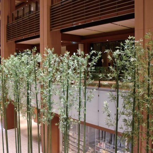 Parete fissa - H Series - TAKEROKU Co.,Ltd - in bambù / per spazi pubblici / per negozio