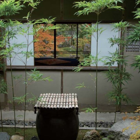 Panca contemporanea - H Series - TAKEROKU Co.,Ltd - in bambù / senza braccioli / da esterno
