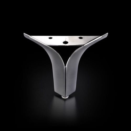 Gamba per mobile in ferro - AC063 - ZHUOKAI TECHNOLOGY - incolore