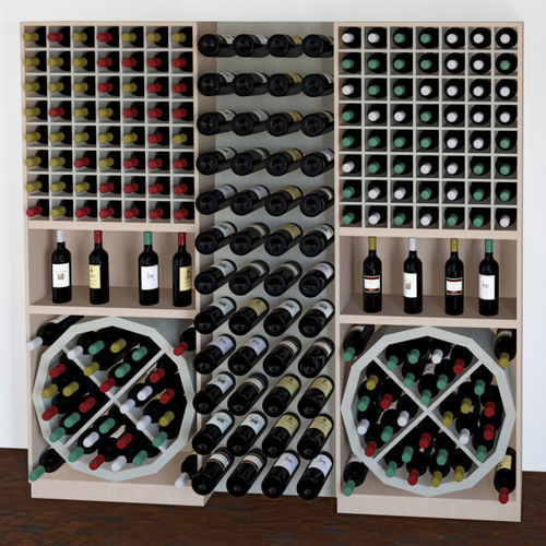 Armadietto portabottiglie da incasso - PUPITRES ART. WC3040A0 - Bordini arredamenti - contract