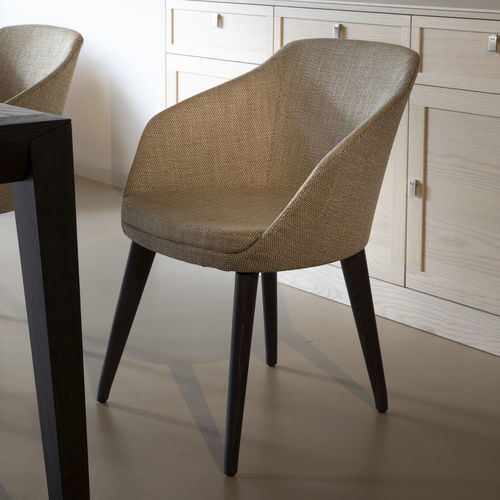 Sedia contemporanea - 1458 Gloria - Bordini arredamenti - da interno / in tessuto / in pelle