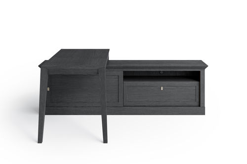 Scrivania da terra - 6468 GLORIA - Bordini arredamenti - contemporanea / impiallacciata in legno / in legno massiccio