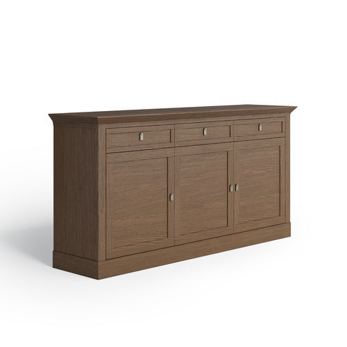 Credenza contemporanea - 7463 Gloria - Bordini arredamenti - impiallacciata in legno / in legno massiccio / in frassino