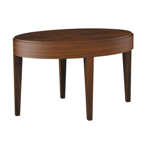 Tavolino classico - H3753 Plano - Bordini arredamenti - in ciliegio / con supporto in legno / ovale