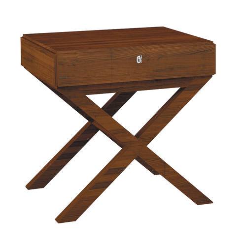 Comodino classico - H5009 Norman - Bordini arredamenti - in legno / con supporto in legno / rettangolare