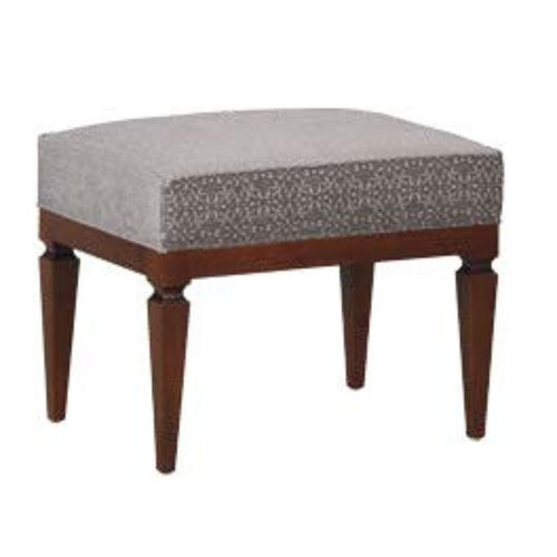 Sgabello classico - 1448 Dea - Bordini arredamenti - in tessuto / in pelle / con supporto in legno