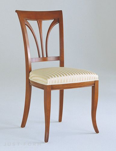 Sedia da pranzo classica - 1700 Milano - Bordini arredamenti - da interno / in tessuto / in pelle