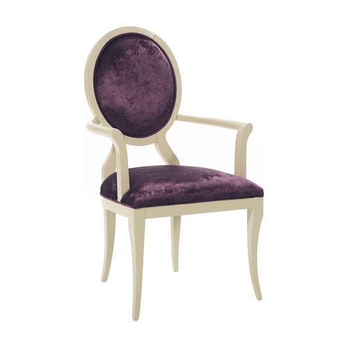Sedia Art Deco - H1445 Romeo - Bordini arredamenti - da interno / in tessuto / in pelle