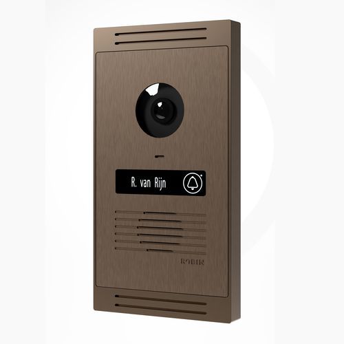 Interruttore per campanello intelligente - Robin PROLINE HD Evening Bronze - Robin Telecom Development BV - Ethernet