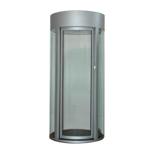 Bussola di sicurezza curva - CYL LIGHT - ACETECH SRL - per controllo accessi / vetrata