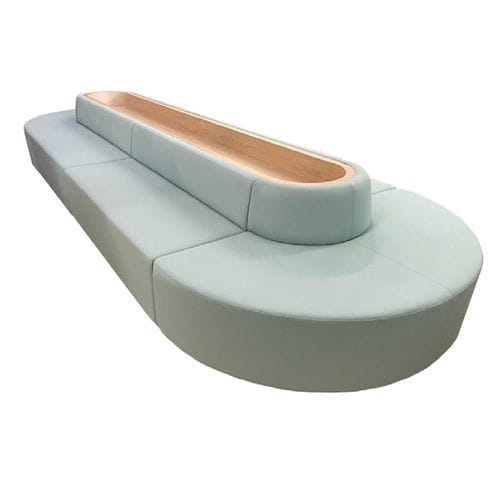 Divanetto imbottito modulare - Most Design - alto / contemporaneo / in tessuto