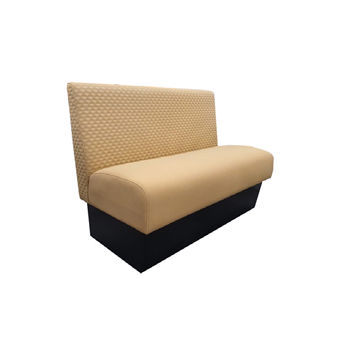 Divanetto imbottito design - Most Design - in tessuto / con supporto in legno / in legno