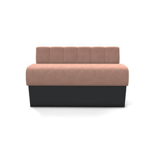 Divanetto imbottito design - Most Design - in tessuto / in espanso / con supporto in legno