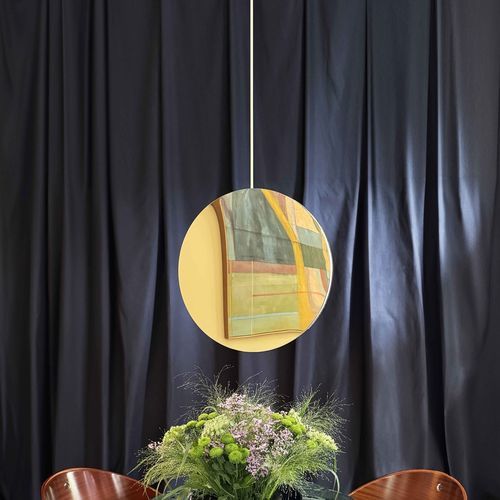 Lampada a sospensione - MYRA - Baccaris - in acciaio / design originale / con cavo