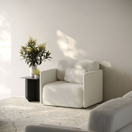 Poltrona contemporanea - Pummba I  - Nubba Spaces SL - Pummba - in tessuto / con rivestimento rimovibile / in materiale riciclato