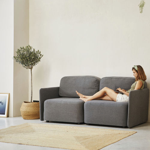 Divano modulare - Pummba I - Nubba Spaces SL - Pummba - d'angolo / contemporaneo / in tessuto