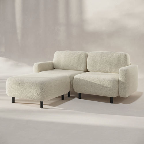 Divano modulare - Pummba II - Nubba Spaces SL - Pummba - d'angolo / contemporaneo / in tessuto