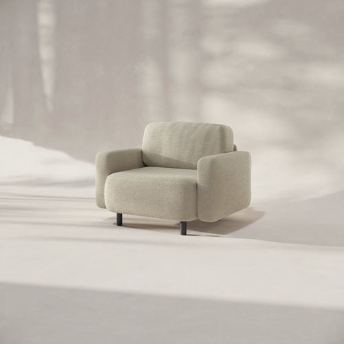 Poltrona contemporanea - Pummba II - Nubba Spaces SL - Pummba - in tessuto / con rivestimento rimovibile / antimacchia