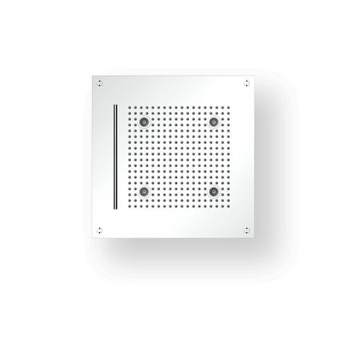 Soffione doccia da incasso - R42C14 - AQUAFORM - quadrato / a pioggia / con cromoterapia