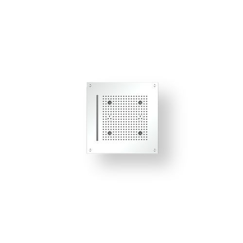 Soffione doccia da incasso - R42C124 - AQUAFORM - quadrato / a pioggia / con cromoterapia