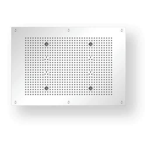 Soffione doccia da incasso - R7048C12 - AQUAFORM - rettangolare / a pioggia / con cromoterapia